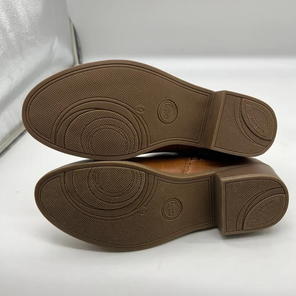 Wonder Nation Women Ankle Boots Casual Lightweight Brown Size 6